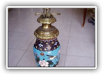 06 - Candeeiro a petroleo de cloisonne