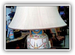21 - candeeiro de Sevres - chateau de tuillerie. Altura: 46 cm.