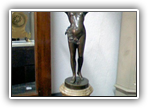05 - estatueta em bronze - 50cm de altura